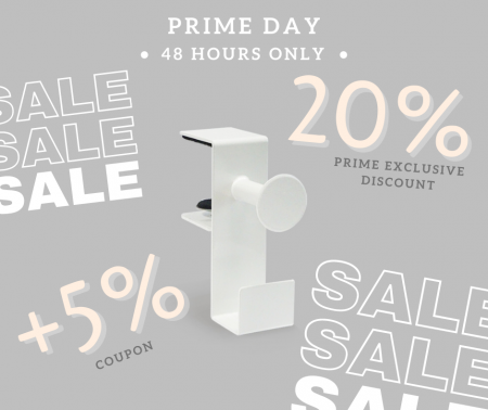 Prime Day Salg Hodetelefonstativ