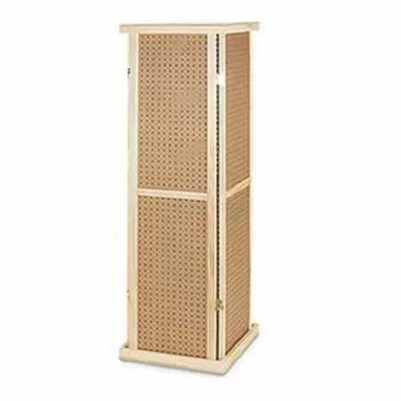 Rotating Pegboard Display Stand - Rotating Pegboard Display Stand