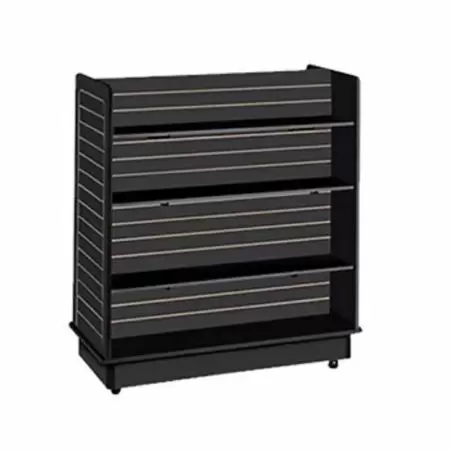 Svart H-formad Gondolaställning