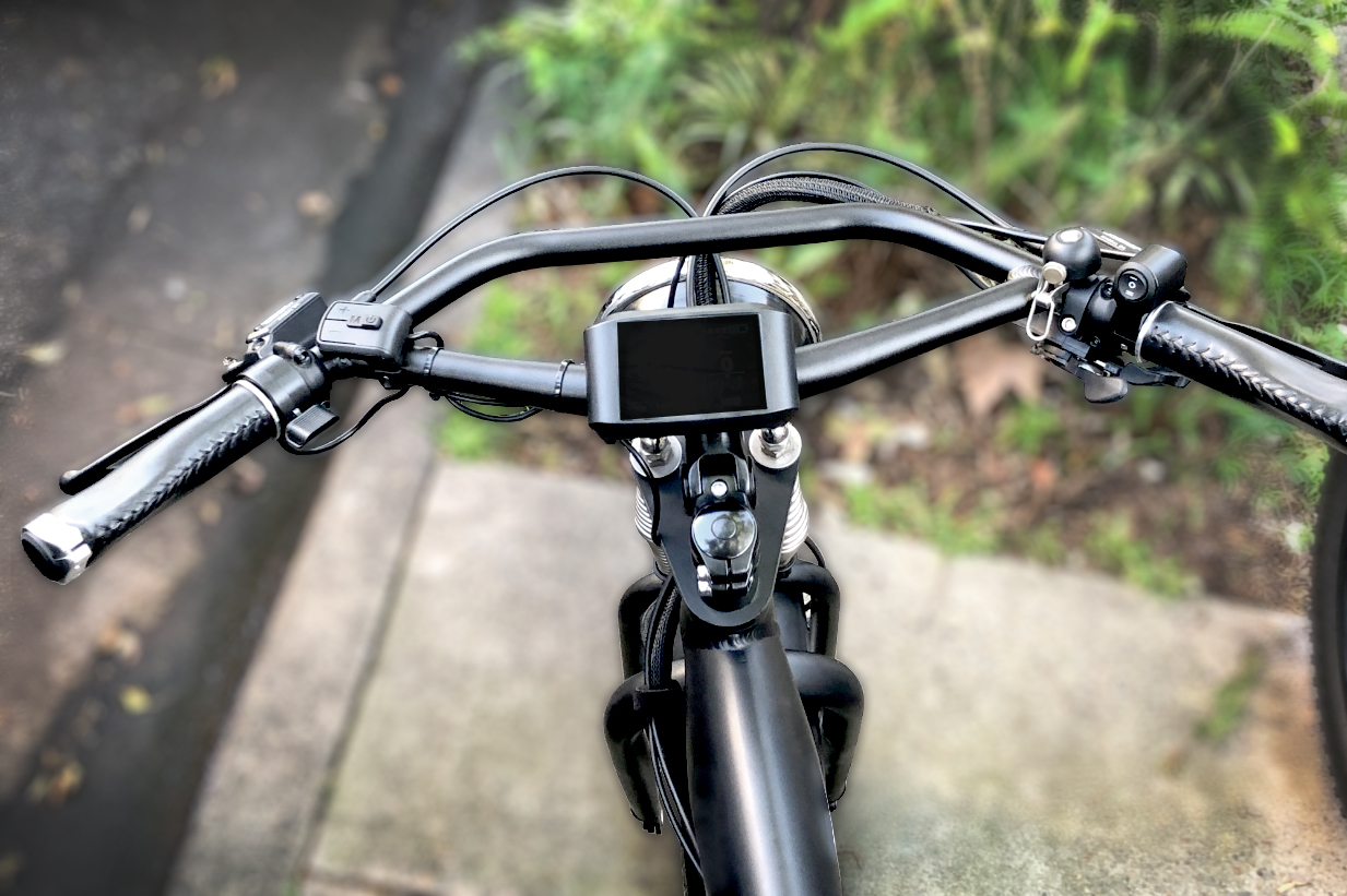 Bmx handlebars hot sale on mountain bike