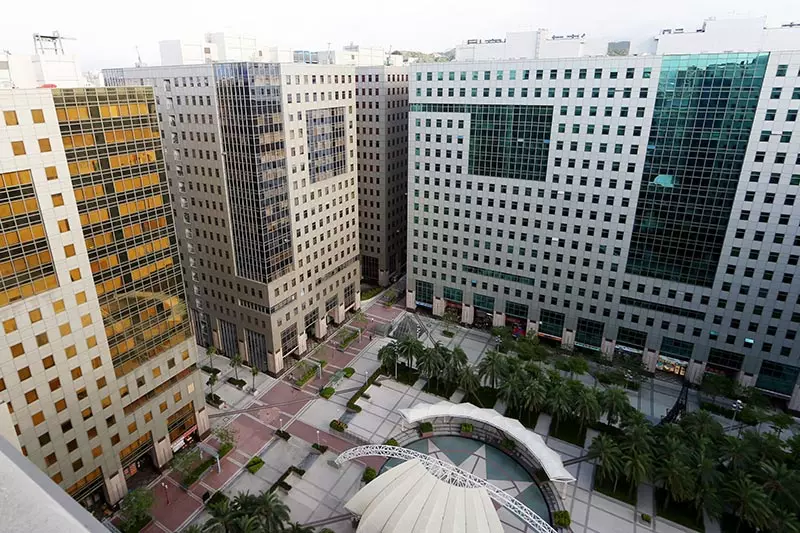 The industrial plaza that Pan Taiwan headquarter is located.