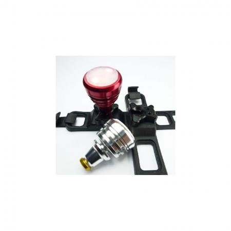 Luz Traseira LED de Liberação Rápida - Luz de Bicicleta Liberação Rápida