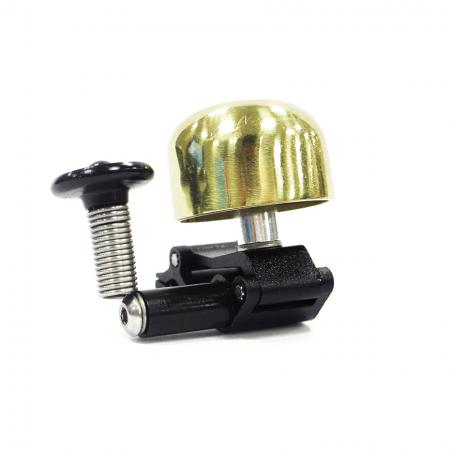 Mini Campainha de Latão com Martelo UFO - Campainha de Bicicleta com Martelo UFO