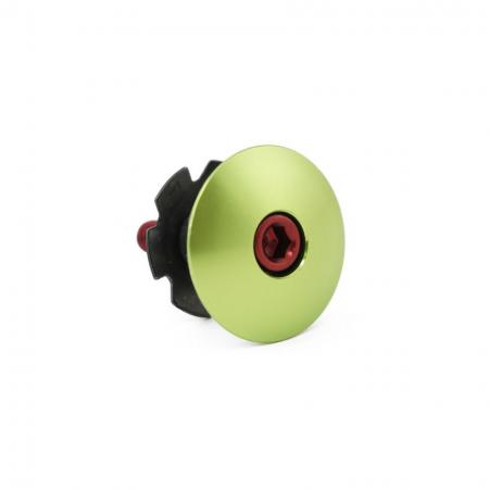 Anodized Domed Headset Cap - Anodized domed headset cap