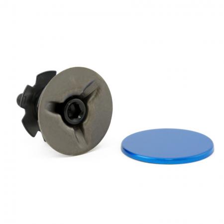 Separated 2-piece cap