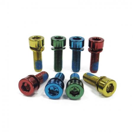 Disc Brake Caliper Bolts - Anodized caliper bolts