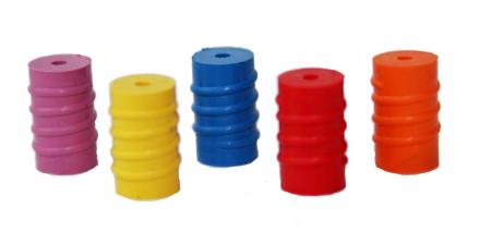 protetor de cabo multicolorido