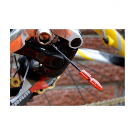 Kábelvég sapka - Alumínium kerékpár kábel végződési sapka