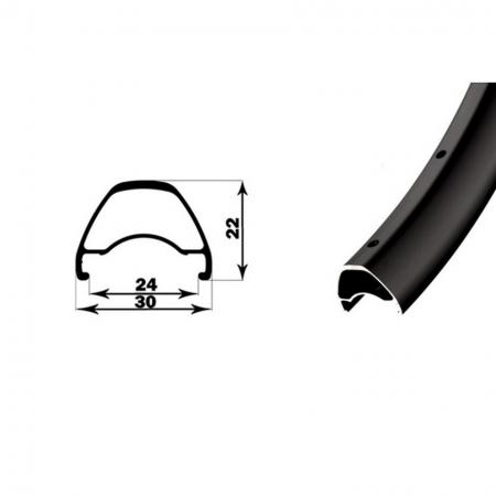 Aro de Parede Dupla de Alumínio para Bicicleta CX - Aro de Parede Dupla de Alumínio para Bicicleta CX