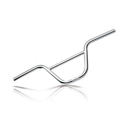 Chrome plated BMX handlebar