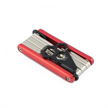 12 in 1 Flat Tool, Extruded W - 12 in 1 flat tool with extruded body and Cr- V bits