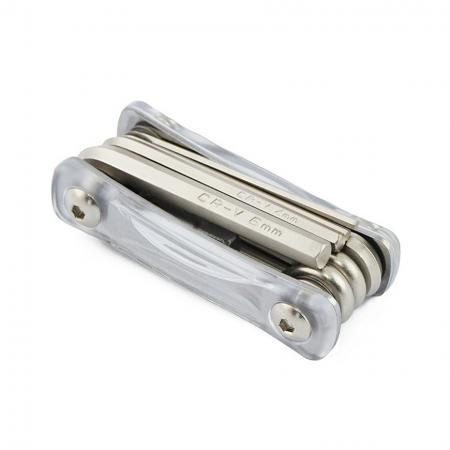 9 in 1 Folding Tool, Clear