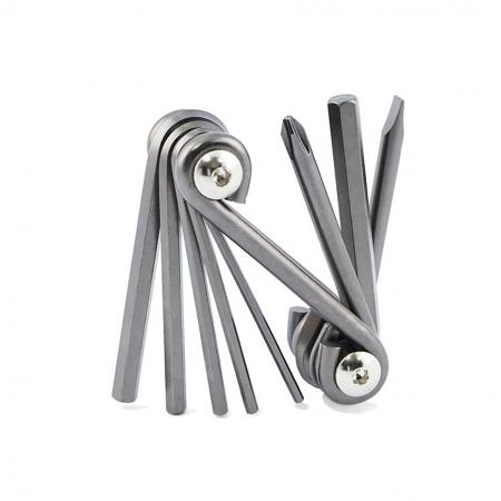 8 i 1 vikbart verktyg, ståltråd D