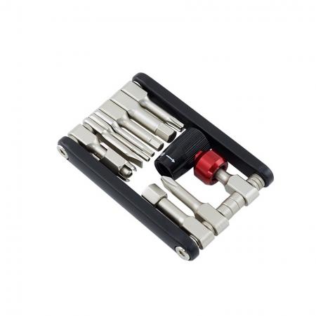 12 in 1 Flat Tool, Valve Kit - 12 in 1 Flat Tool, Valve Kit Folded