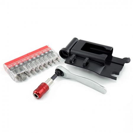 12 in 1 ratchet wrench set Assembled