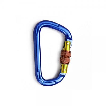 Aluminum Carabiner Screw Lock - Carabiner screw lock
