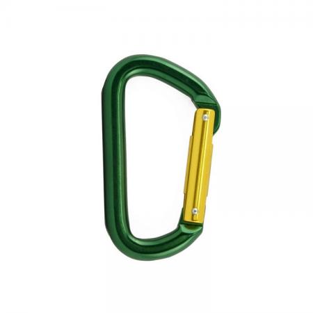 Mosquetão de alumínio de portão reto - Mosquetão de portão reto