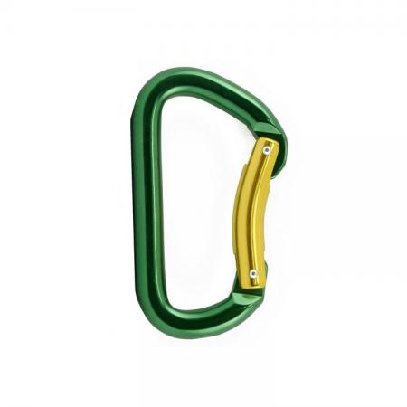 Mosquetão de alumínio de portão curvo - Mosquetão de portão curvo