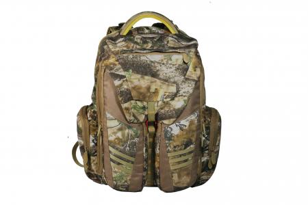 حقيبة صيد بسعة 30 لتر بتصميم كامو مع جيوب Molle الخارجية - حقيبة ظهر بجيوب داخلية مخفية