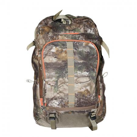 27L Camo Hunting Day Pack - Hung day pack