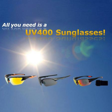 Bike Sunglasses - Pan Taiwan's cycling sunglasses have heavy-duty protection