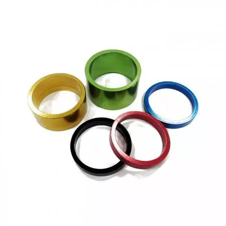 Headset spacers - Anodiseret legering headset spacer