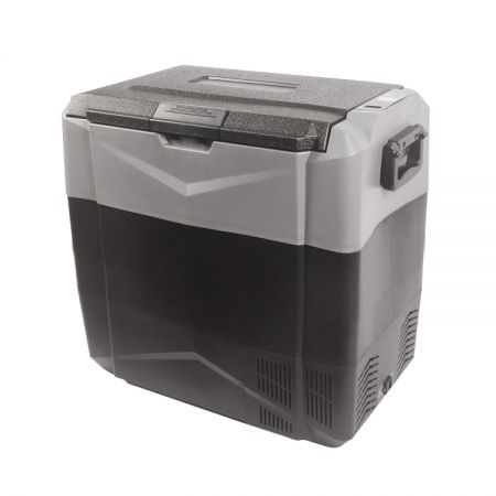 55L Portable Freezer - Our Refrigerator has a double storage zone and high capacity which makes you store a variety of food and keep fresh.