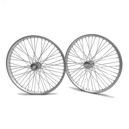 مجموعه چرخ آلومینیومی مستحکم و سنگین وظیفه برای سه‌چرخه‌ها و پدیکب‌ها - مجموعه چرخ پدیکب