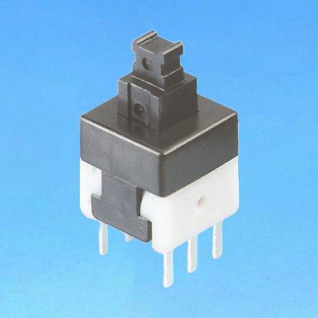 Interruptor de botón 8.0 x 8.0 - Interruptores de botón (807/809)