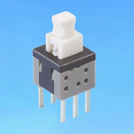 Interruptor de botón 5.8 x 5.8 - Interruptores de botón (807C/809C)