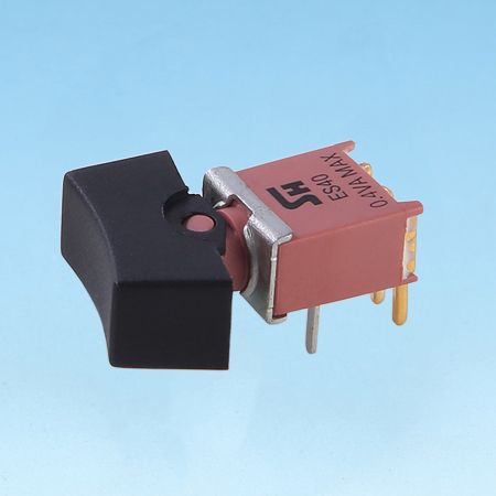 Interruptor de balancín sellado en ángulo recto SPDT - Interruptores de balancín (ER-6)