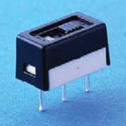 Interruptor deslizante miniatura tipo embutido SPDT - Interruptores Deslizantes (F251A/F251B)