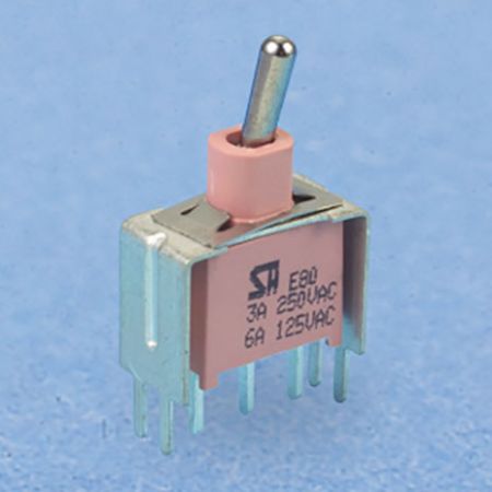 Interruptor de Alternância Selado com Suporte em V SPDT - Interruptores de alternância (NE8013-S20/S25)