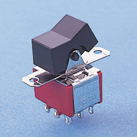 Interruptor de palanca en miniatura 3PDT - Interruptores basculantes (R8301V)