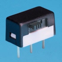 Interruptor Deslizante Miniatura tipo lateral SPDT - Interruptores Deslizantes (S251A/S251B)