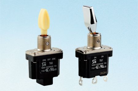 工業用加強型搖柄開關 - 搖頭開關 T60-T