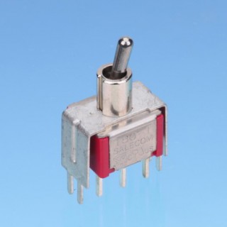 Interruttore a levetta in miniatura con supporto a V DPDT - Interruttori a levetta (T8011-S20/S25)
