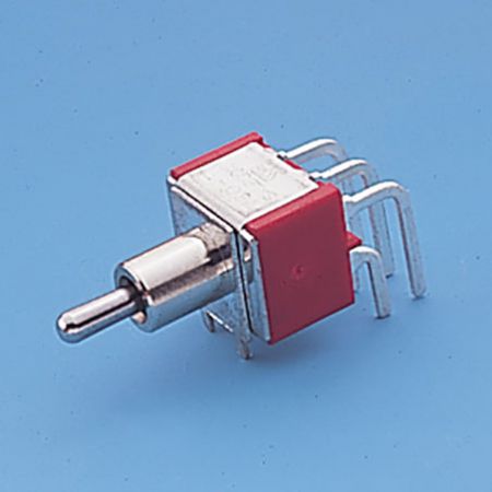 Interruttore a levetta in miniatura angolo destro DPDT - Interruttori a levetta (T8021)