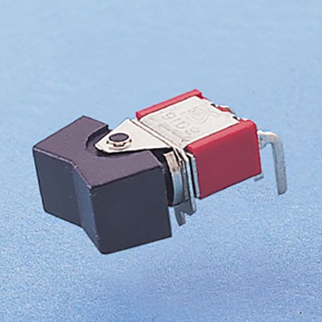 Miniature SPDT Rocker Switch Right Angle PC Thru-Hole | Salecom