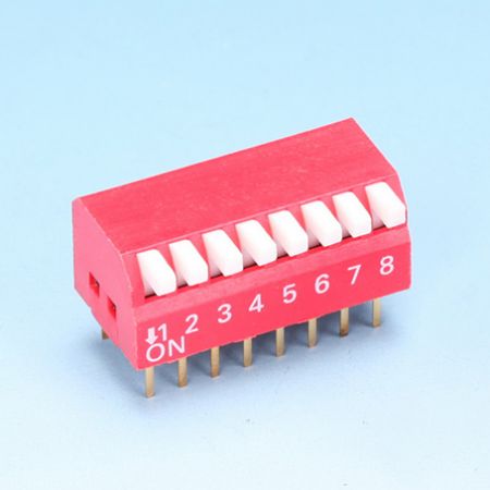 Interruptor DIP - tipo piano - Interruptores DIP (DP, DPL)