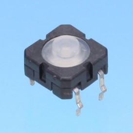 Interruptor Táctil a prueba de polvo 8.4x8.4 PC - Interruptores Táctiles (DTR-8-7-C)