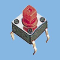 Interruptor tátil - através do furo - Interruptores tácteis (ELTS-6)