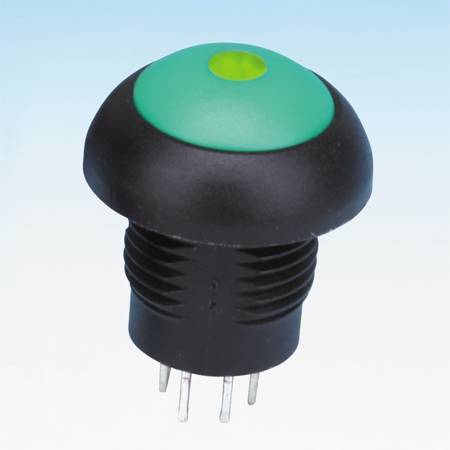 Interruptores de botão de pressão com LED - Interruptores de botão de pressão EPS12