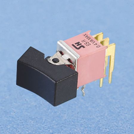 Interruptor basculante sellado de ángulo recto DPDT - Interruptores basculantes (ER-7)