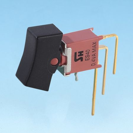 Interrupteur à bascule scellé Vert. angle droit SP - Interrupteurs à bascule (ER-8)