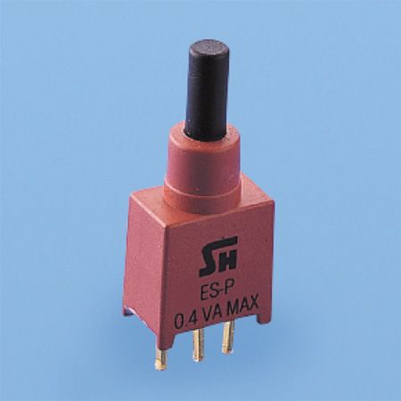 Interruptor de botão de pressão selado SPDT - Interruptores de botão de pressão (ES-22)