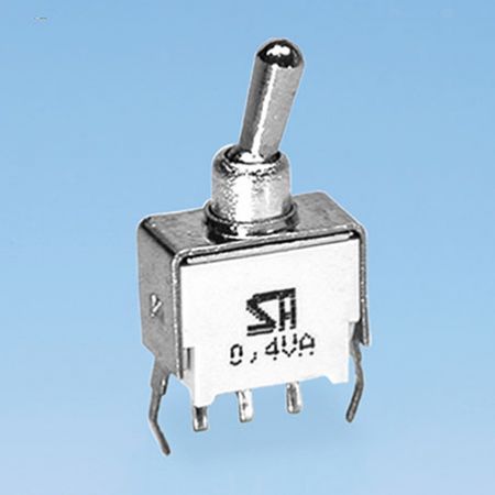 Interruptor de Palanca Lavable con Soporte en V SPDT - Interruptores de Palanca (ET-4-A5S)