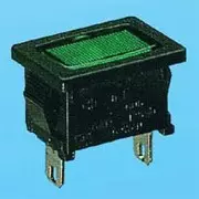 Interruptor Rocker Mini 2P Indicador - Interruptores Rocker (JS-606I)