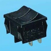 Interruptor basculante duplo LIGA-DESLIGA - Interruptores basculantes (JS-606PAA)