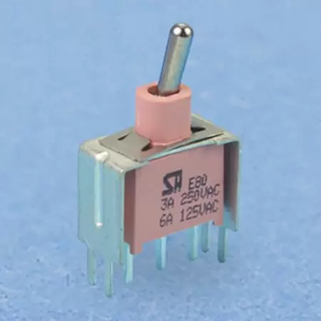Interruptor de palanca sellado con soporte en V SPDT - Interruptores de palanca (NE8013-S20/S25)
